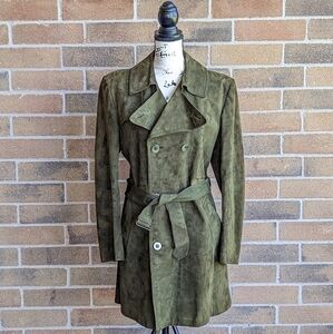 VINTAGE Suede Vintage Heavy Coat